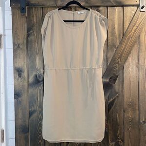 NWOT J.Lindeberg Cap Sleeve Drawstring Waist Dress